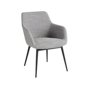 Silla tela gris Angel Cerdá