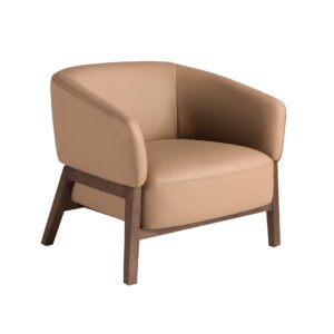 Sillón piel marrón Angel Cerdá