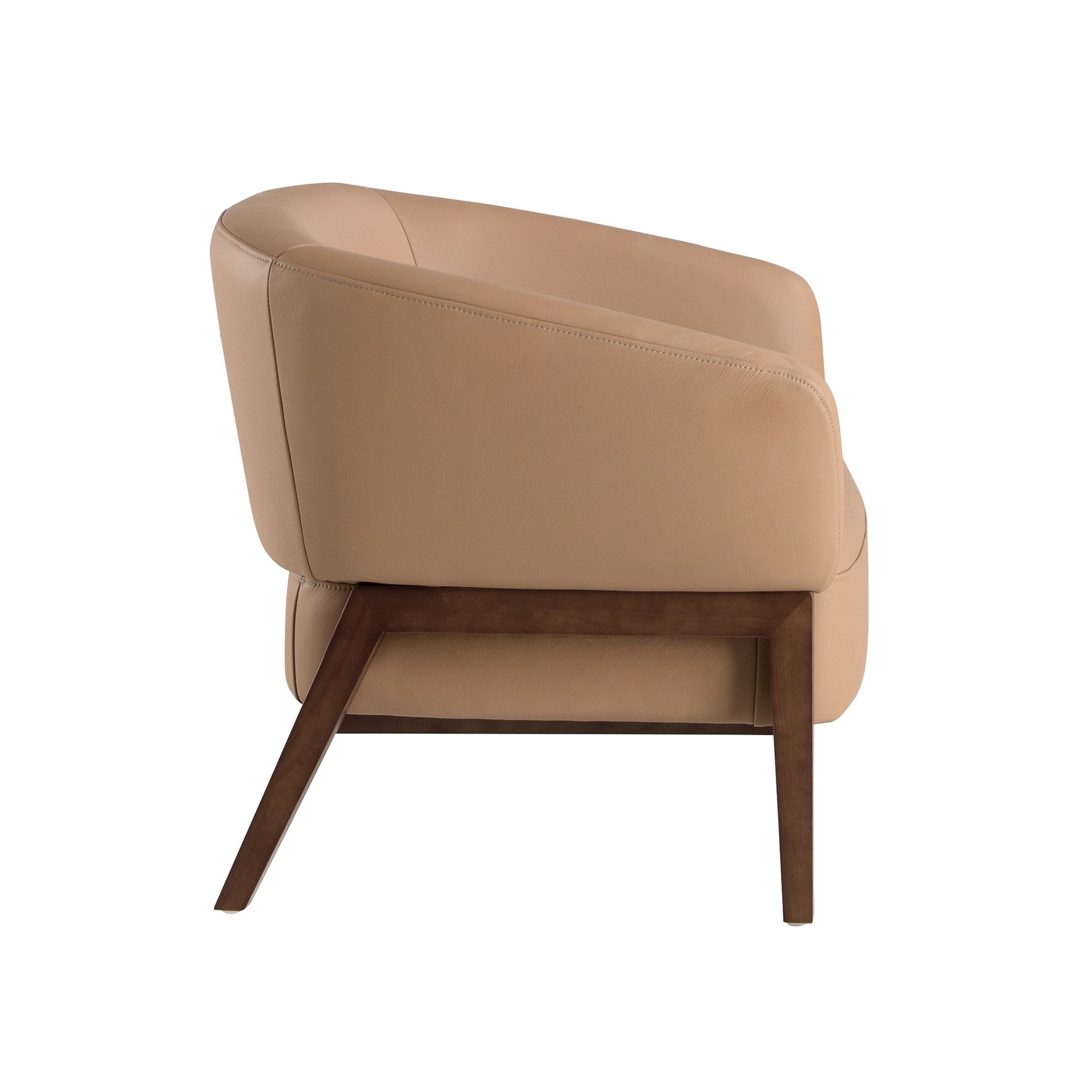 Sillón piel marrón - Imagen 8