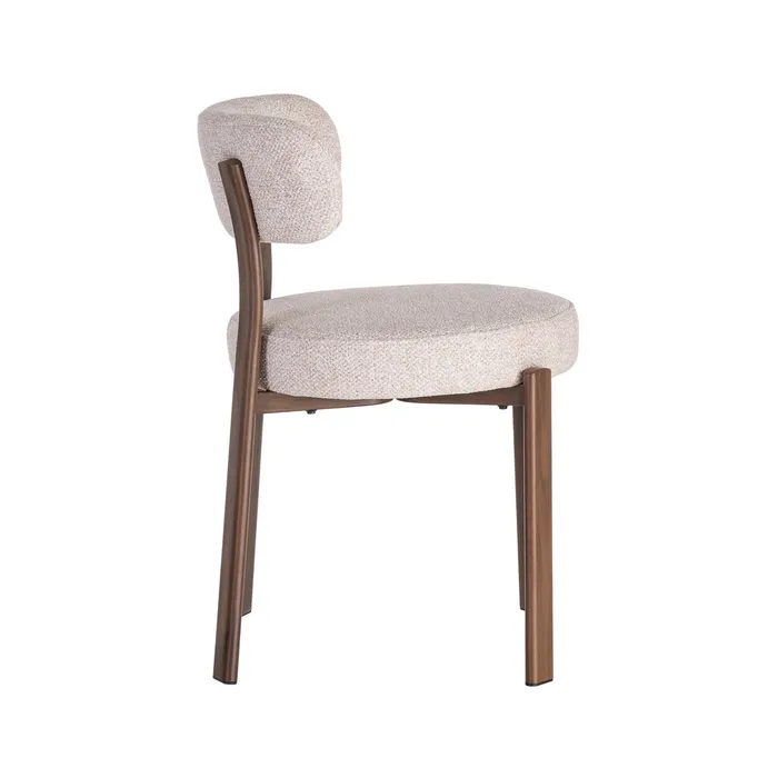 Silla tapizada metal contract Pepita - Imagen 3