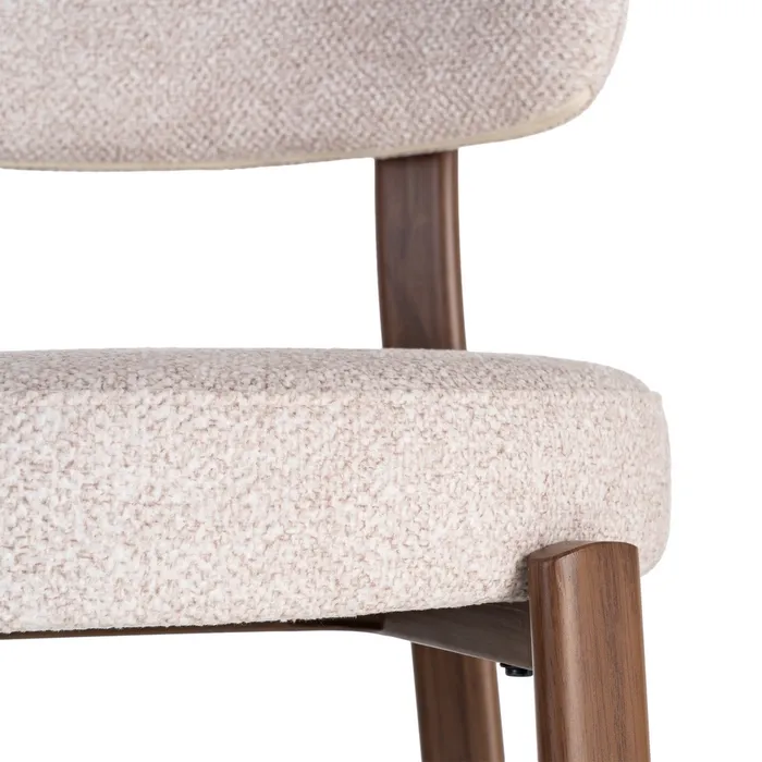 Silla tapizada metal contract Pepita - Imagen 4