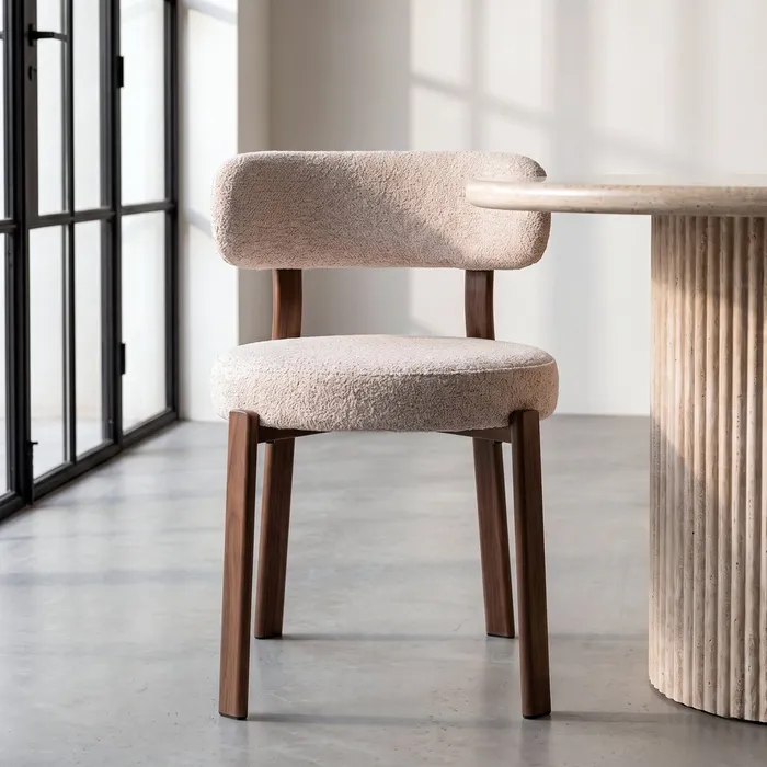 Silla tapizada metal contract Pepita - Imagen 5