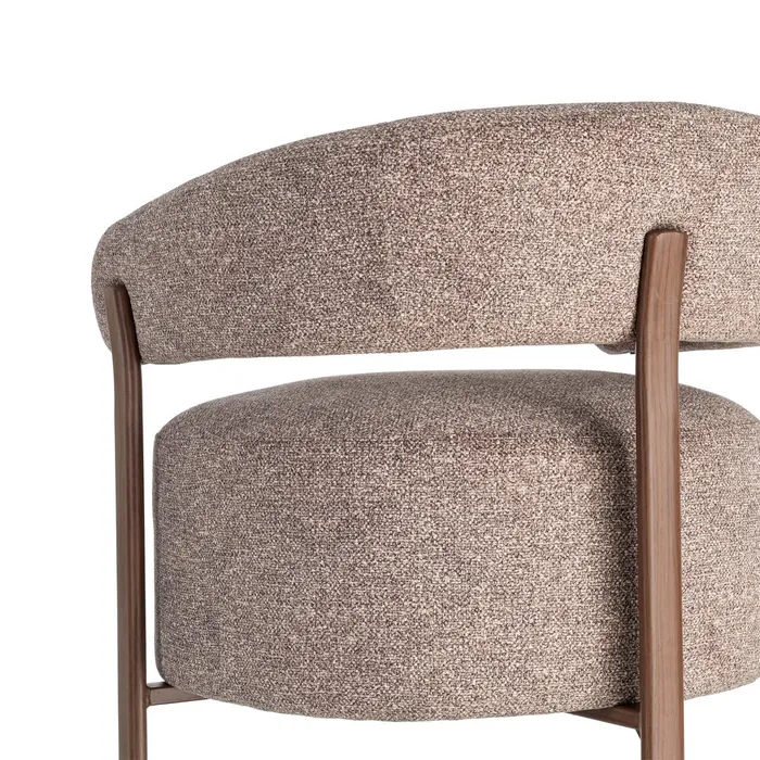 Sillón tapizado metal Pepita - Imagen 8
