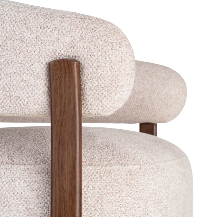 Sillón tapizado metal Pepita - Imagen 5